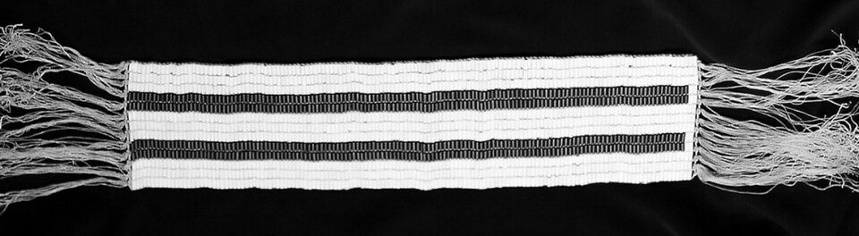 Two Row Wampum belt
